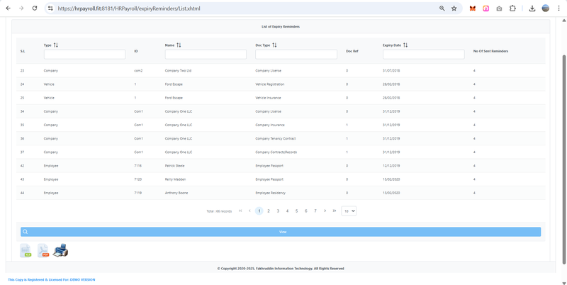 Documents Expiry Manager